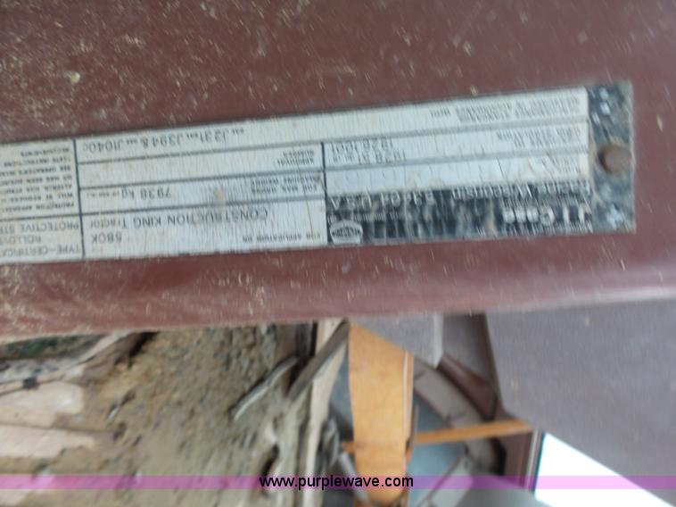 image for item K7238 1988 Case 580K backhoe