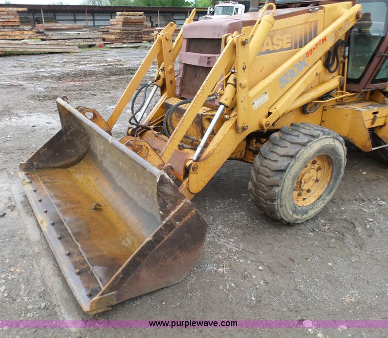 image for item K7238 1988 Case 580K backhoe