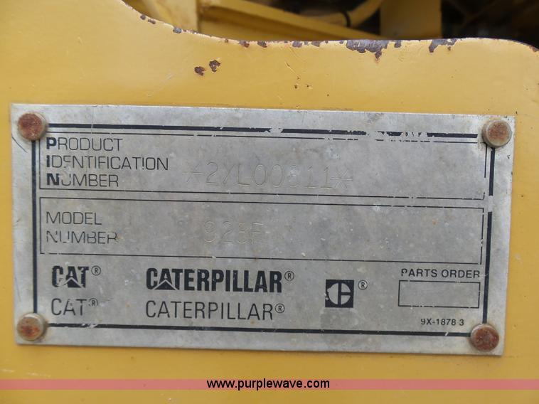 image for item K7930 1994 Caterpillar 928F wheel loader