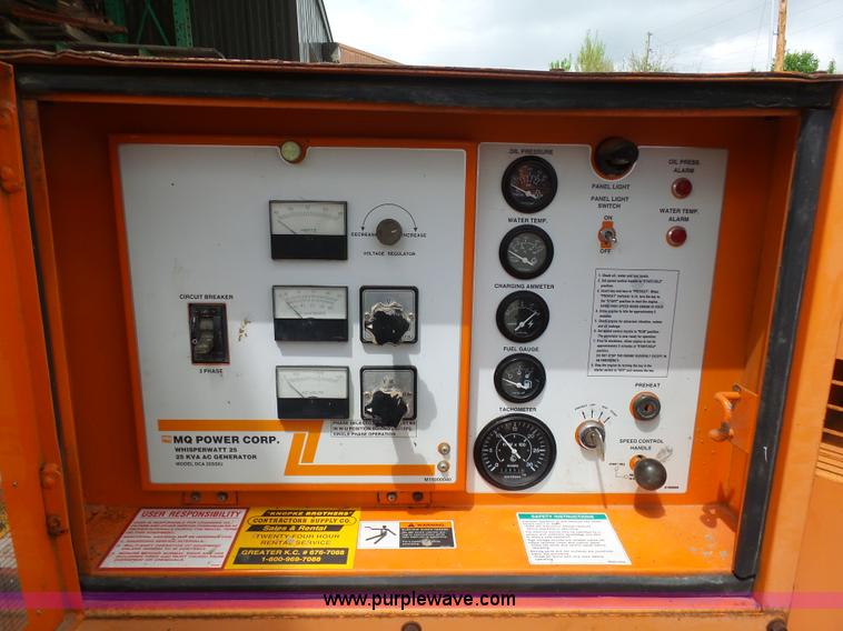 image for item K7971 Multi Quip Whisperwatt 25 generator