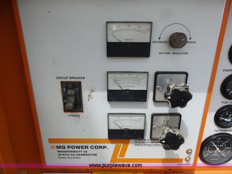 image for item K7971 Multi Quip Whisperwatt 25 generator