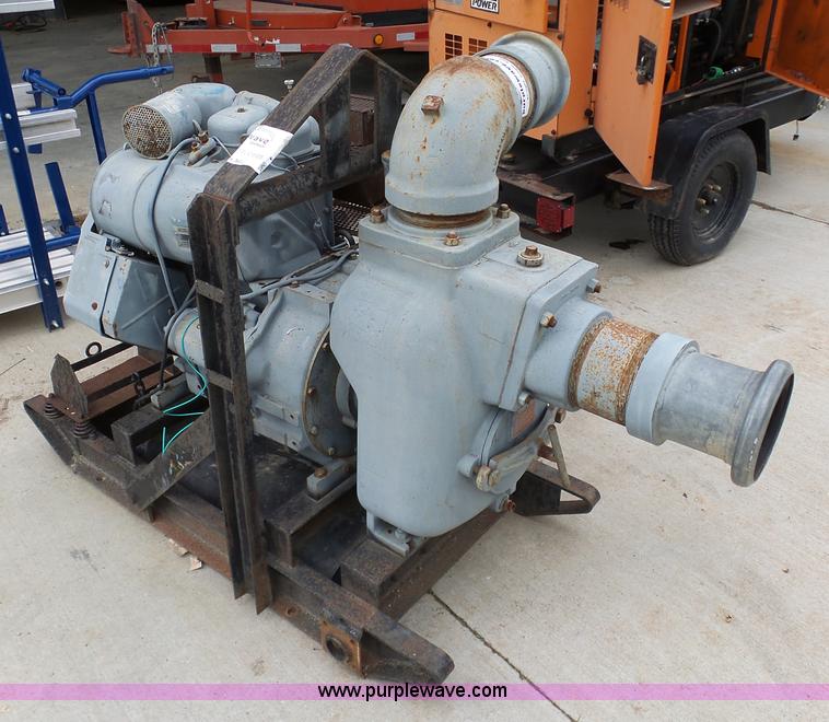 image for item K7972 Gorman Rupp 16D-F2L water pump