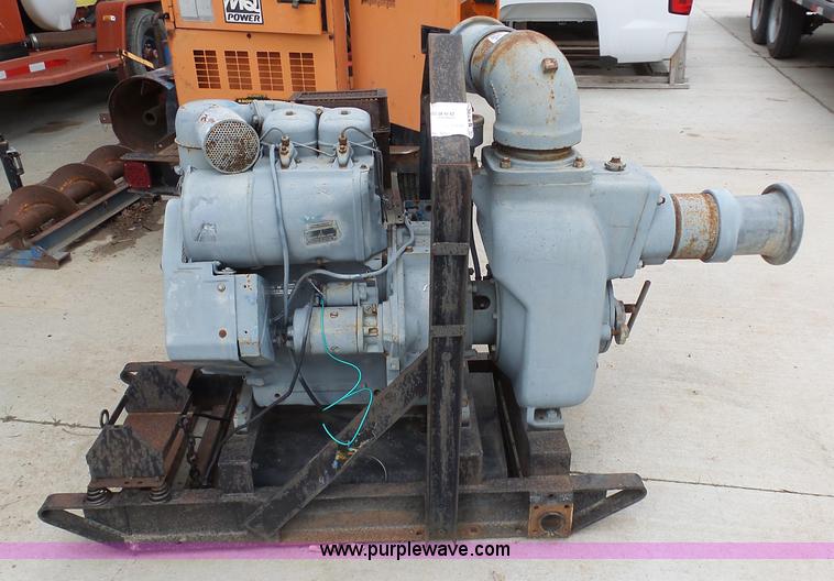 image for item K7972 Gorman Rupp 16D-F2L water pump