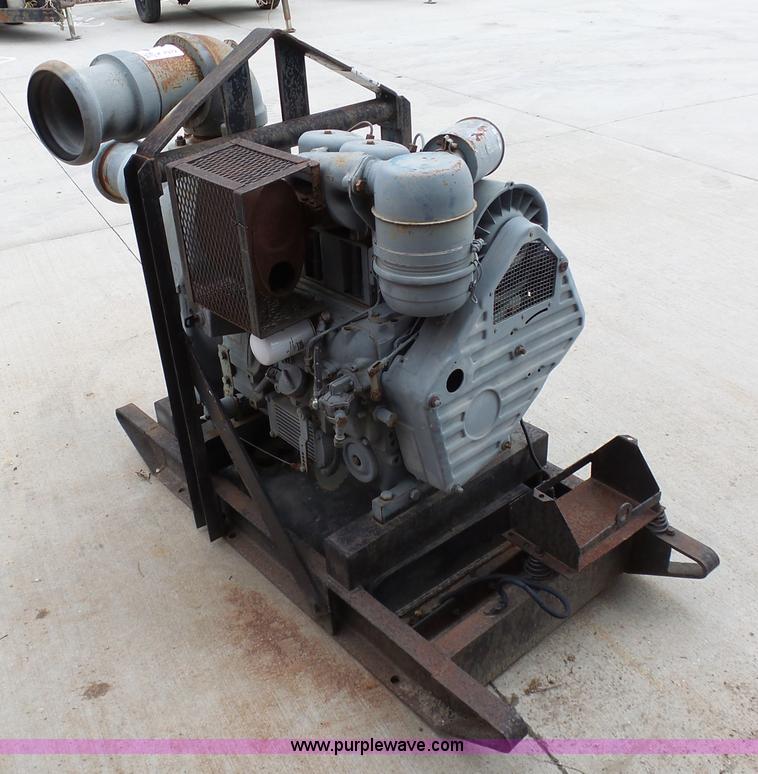 image for item K7972 Gorman Rupp 16D-F2L water pump
