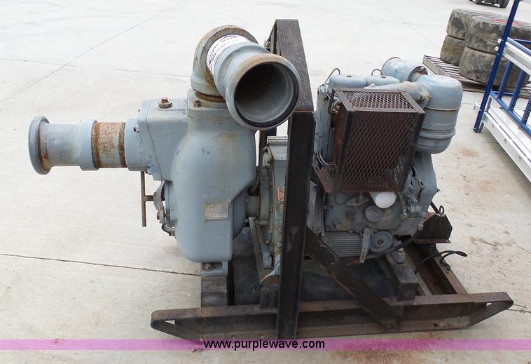 image for item K7972 Gorman Rupp 16D-F2L water pump
