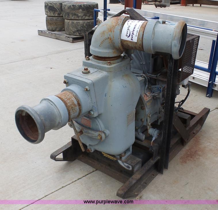 image for item K7972 Gorman Rupp 16D-F2L water pump