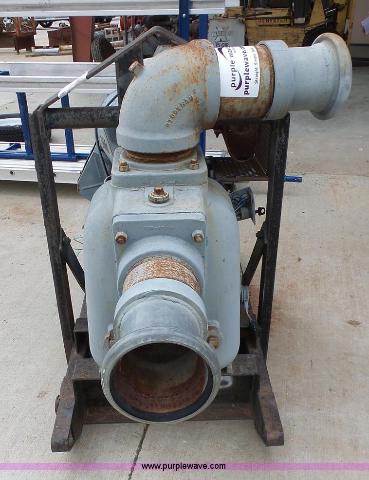 image for item K7972 Gorman Rupp 16D-F2L water pump