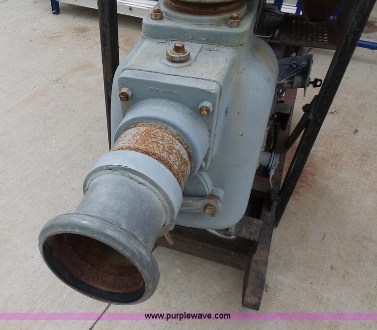 image for item K7972 Gorman Rupp 16D-F2L water pump