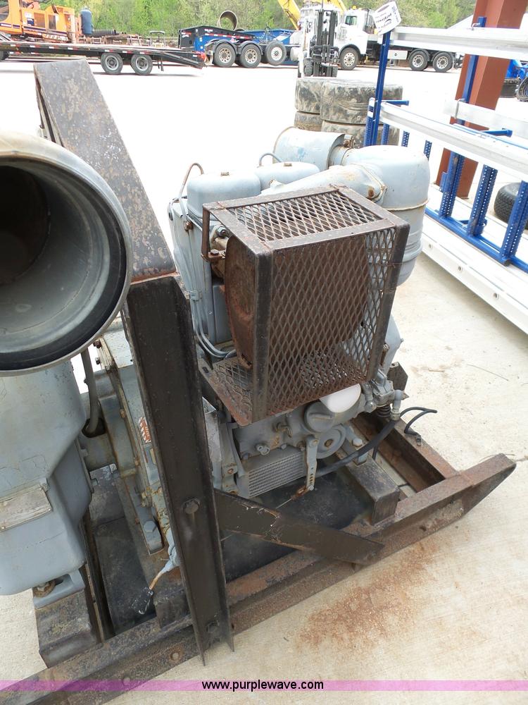 image for item K7972 Gorman Rupp 16D-F2L water pump