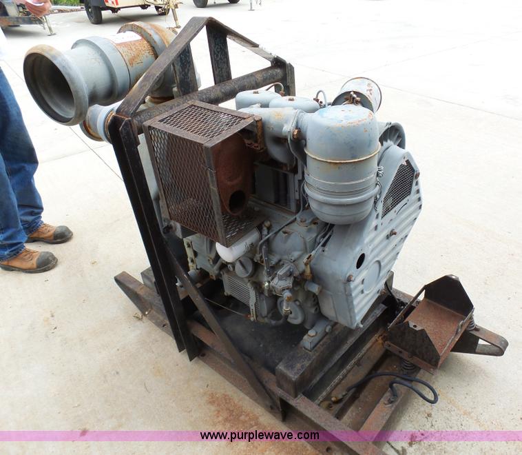 image for item K7972 Gorman Rupp 16D-F2L water pump