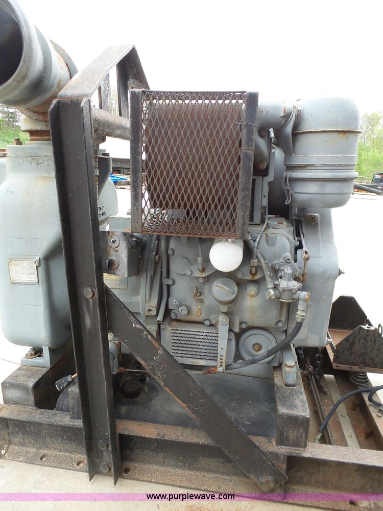 image for item K7972 Gorman Rupp 16D-F2L water pump