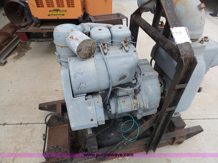 image for item K7972 Gorman Rupp 16D-F2L water pump