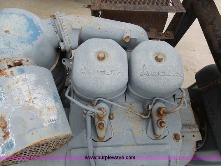 image for item K7972 Gorman Rupp 16D-F2L water pump