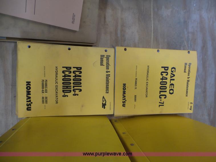 image for item K7975 Shop manuals and parts books