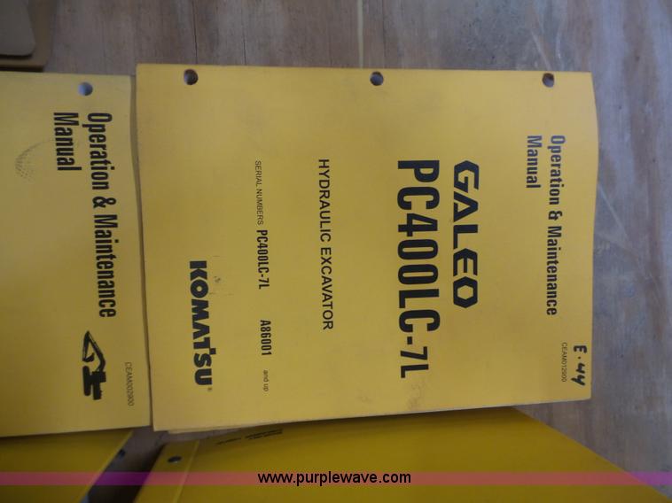 image for item K7975 Shop manuals and parts books