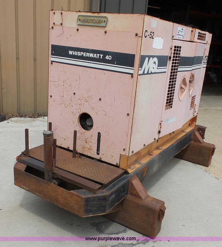 image for item K7976 Multi Quip Whisperwatt 40 generator
