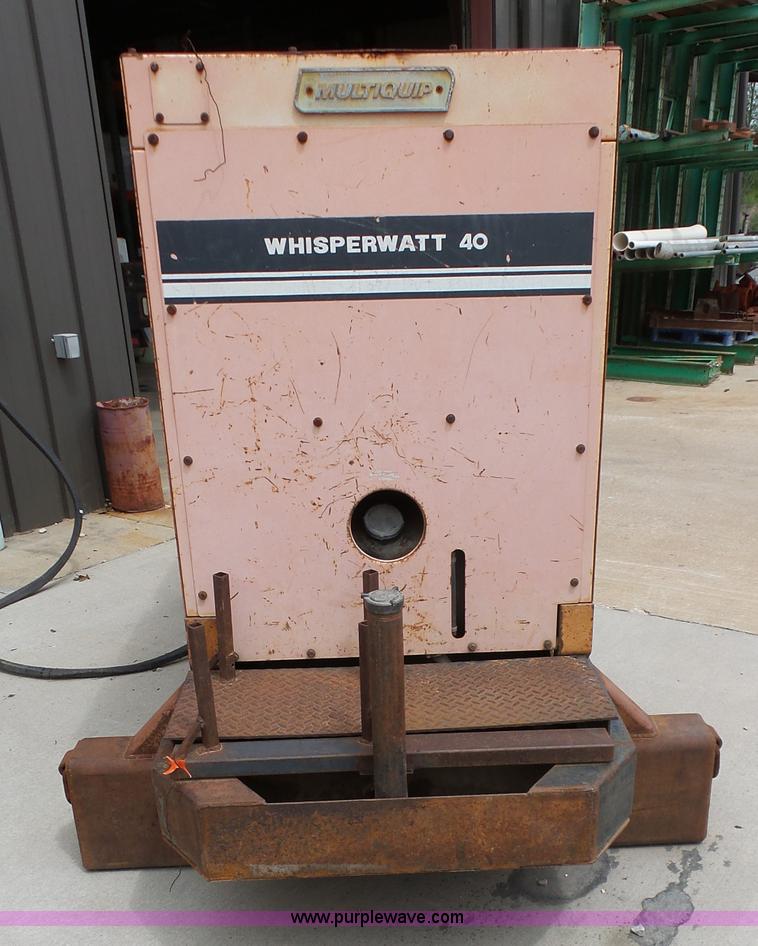 image for item K7976 Multi Quip Whisperwatt 40 generator