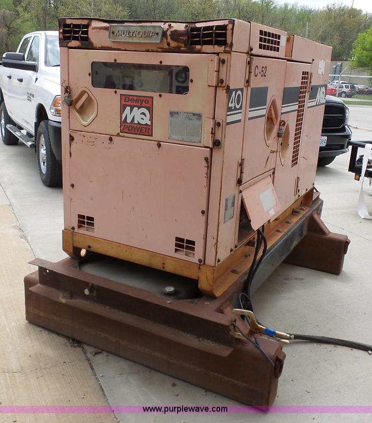 image for item K7976 Multi Quip Whisperwatt 40 generator