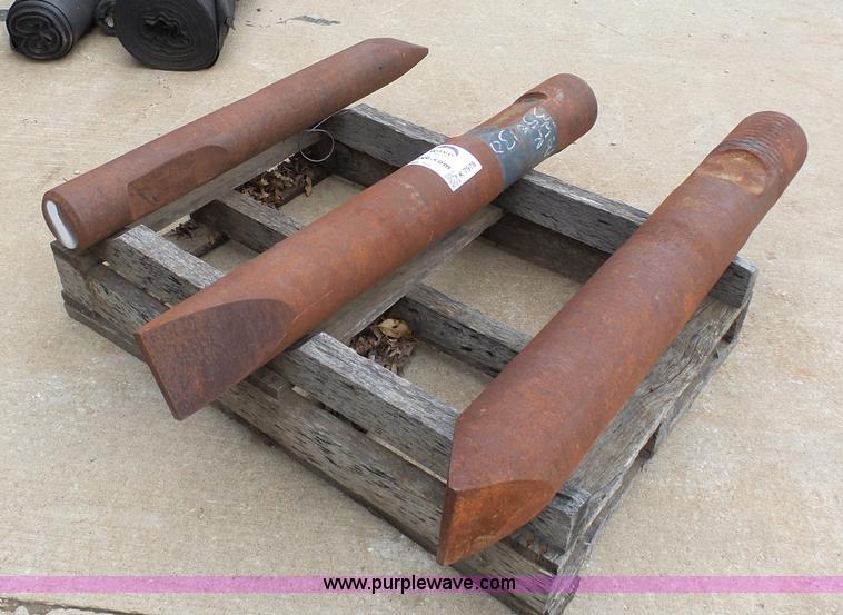 image for item K7978 (3) hydraulic breaker bits