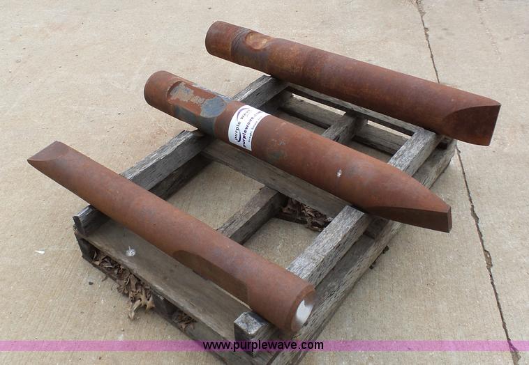 image for item K7978 (3) hydraulic breaker bits