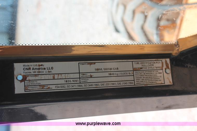 image for item K8884 2006 Case 580M Series II backhoe