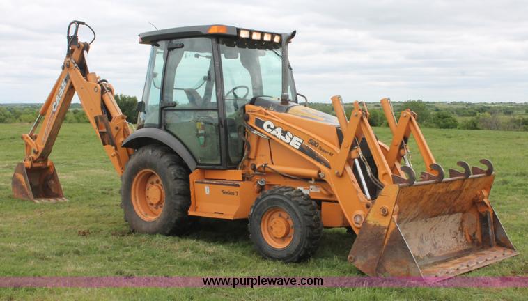image for item K8901 2010 Case 580 Super M Series II backhoe