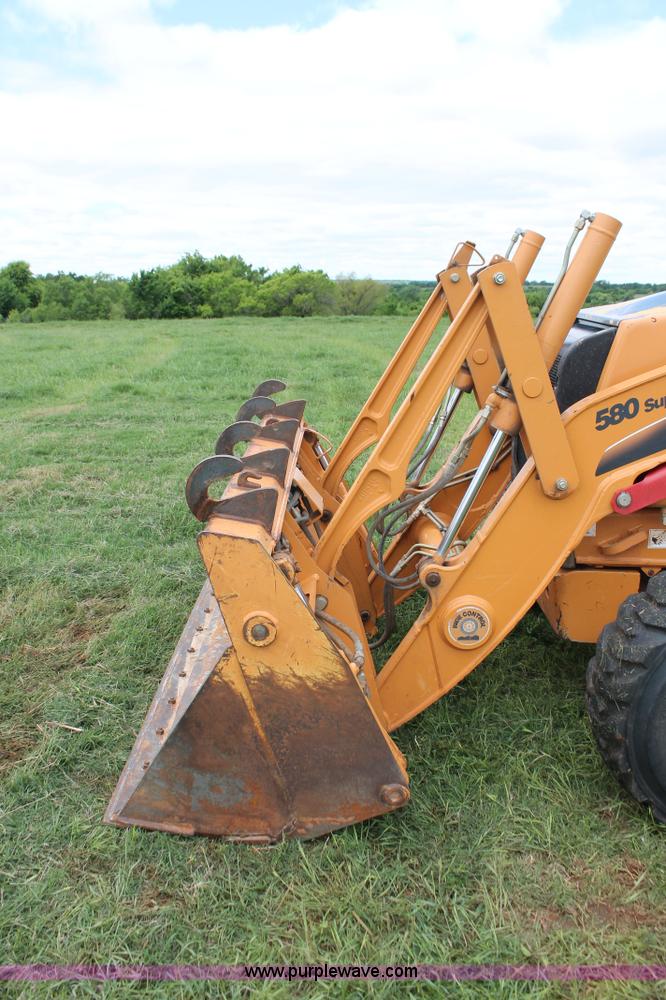 image for item K8901 2010 Case 580 Super M Series II backhoe