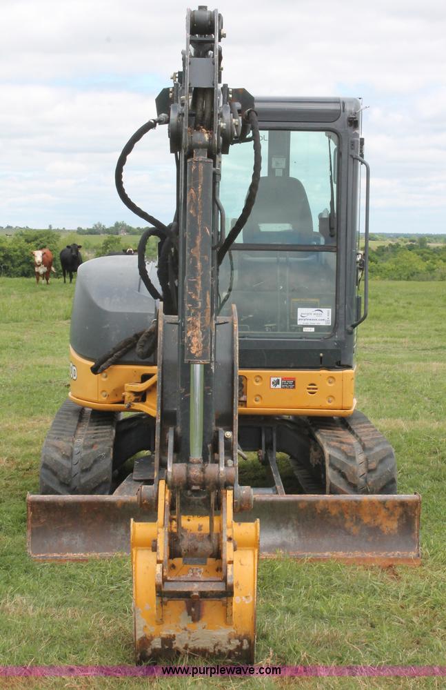 image for item K8903 2011 John Deere 50D mini excavator