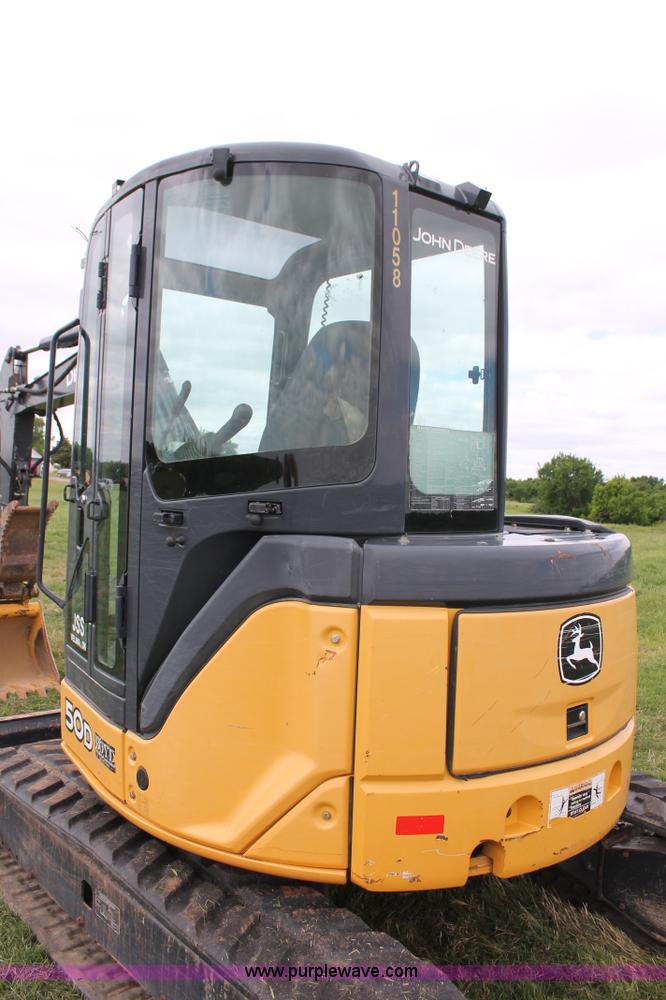 image for item K8903 2011 John Deere 50D mini excavator
