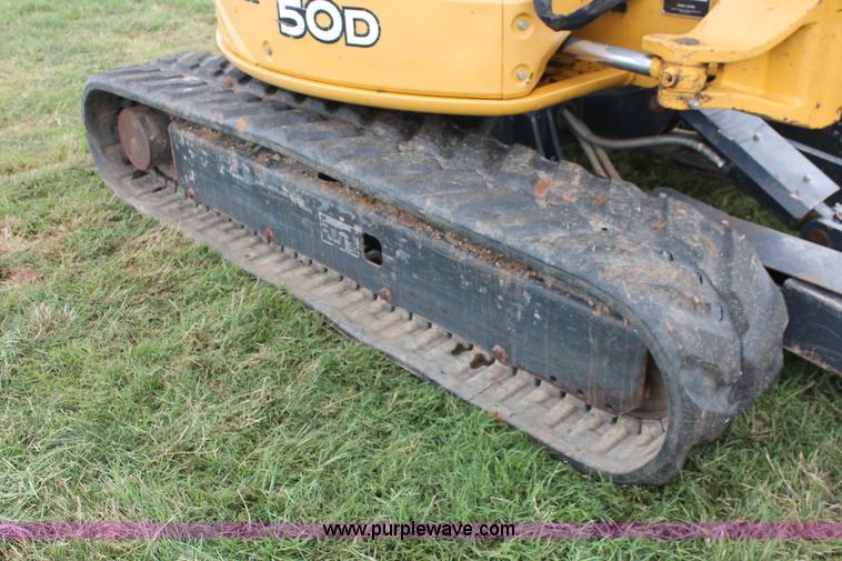 image for item K8903 2011 John Deere 50D mini excavator