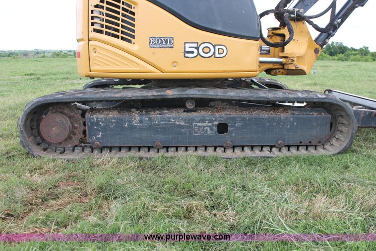 image for item K8903 2011 John Deere 50D mini excavator