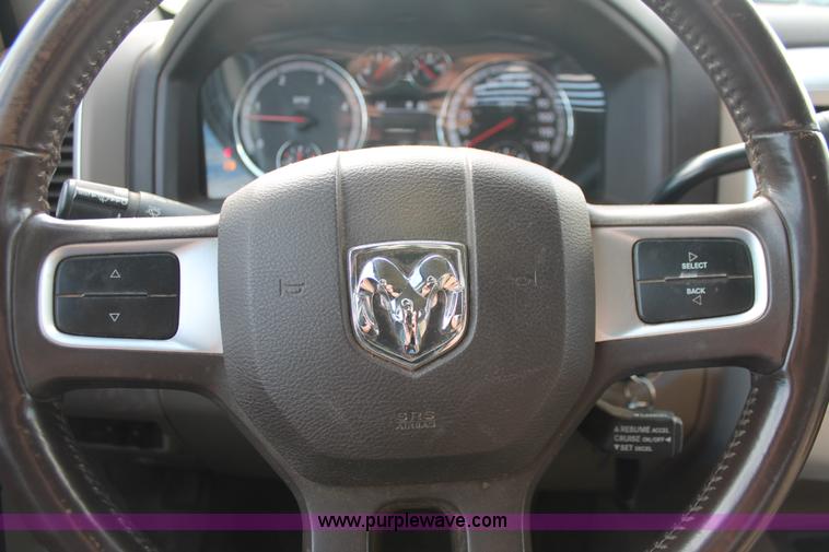 image for item K8918 2011 Dodge Ram 3500HD flatbed pickup truck