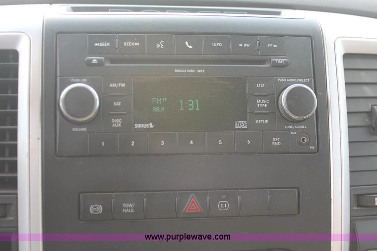 image for item K8918 2011 Dodge Ram 3500HD flatbed pickup truck