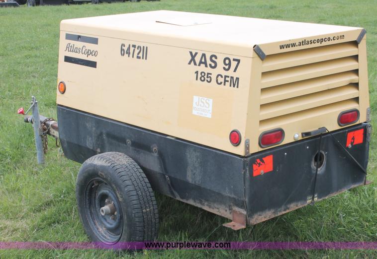 2006 Atlas Copco XAS 97 air compressor in Bray, OK Item K8935 sold