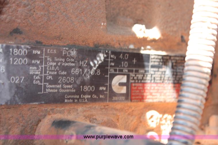 image for item K8954 2000 Sterling A9500 vacuum truck