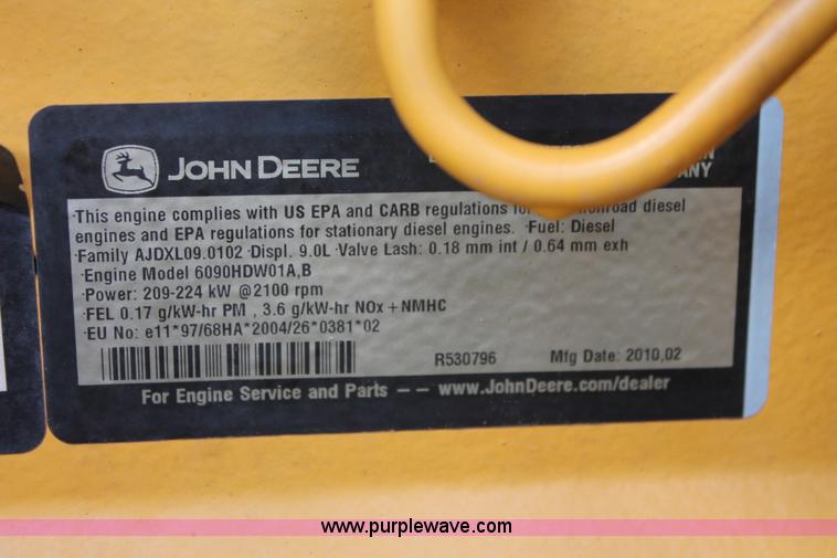 image for item K8959 2010 John Deere 672G motor grader