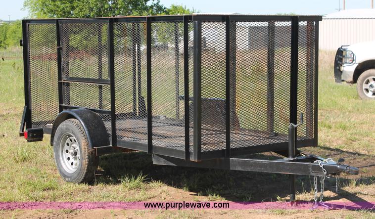 image for item K8964 2015 Texoma utility trailer