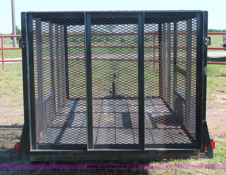 image for item K8964 2015 Texoma utility trailer