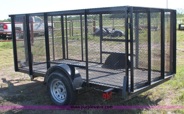 image for item K8964 2015 Texoma utility trailer