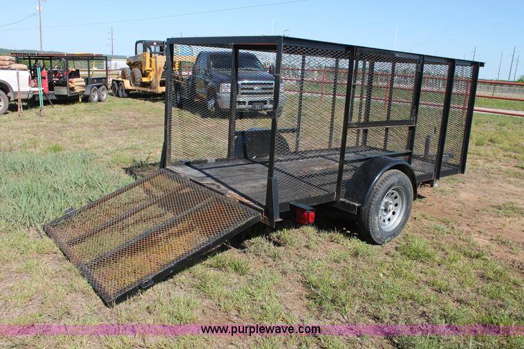 image for item K8964 2015 Texoma utility trailer