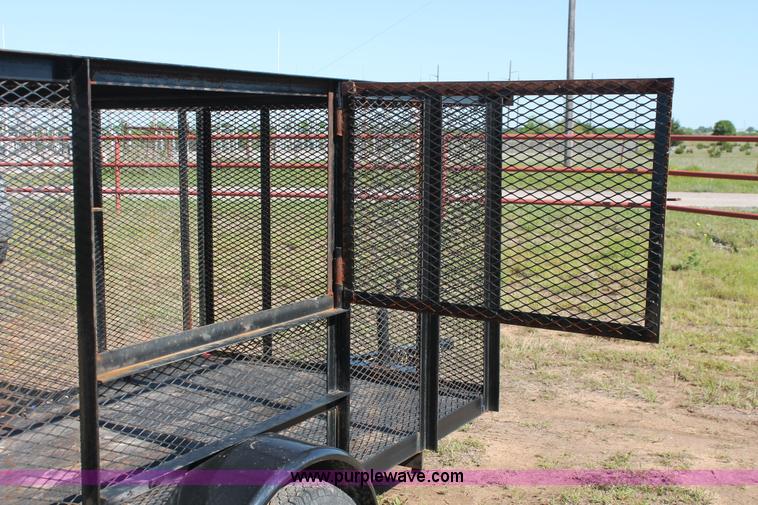 image for item K8964 2015 Texoma utility trailer