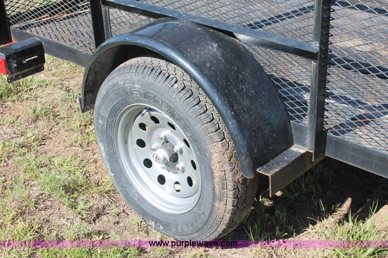 image for item K8964 2015 Texoma utility trailer