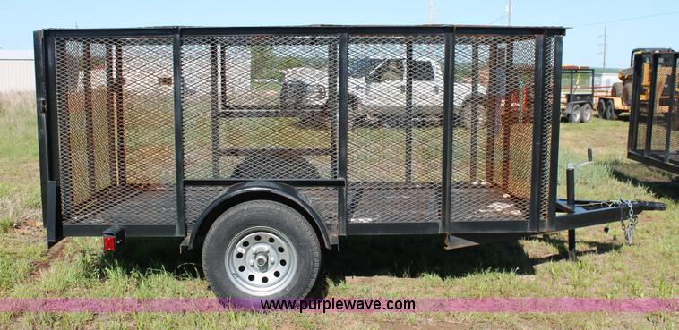 image for item K8965 2015 Texoma utility trailer