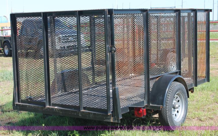 image for item K8965 2015 Texoma utility trailer