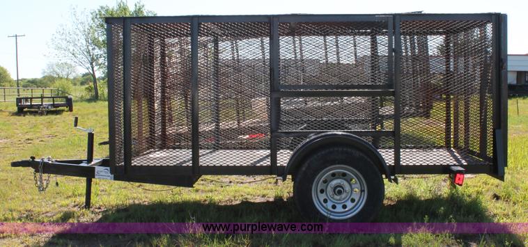 image for item K8965 2015 Texoma utility trailer