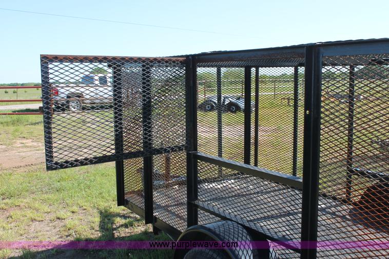 image for item K8965 2015 Texoma utility trailer
