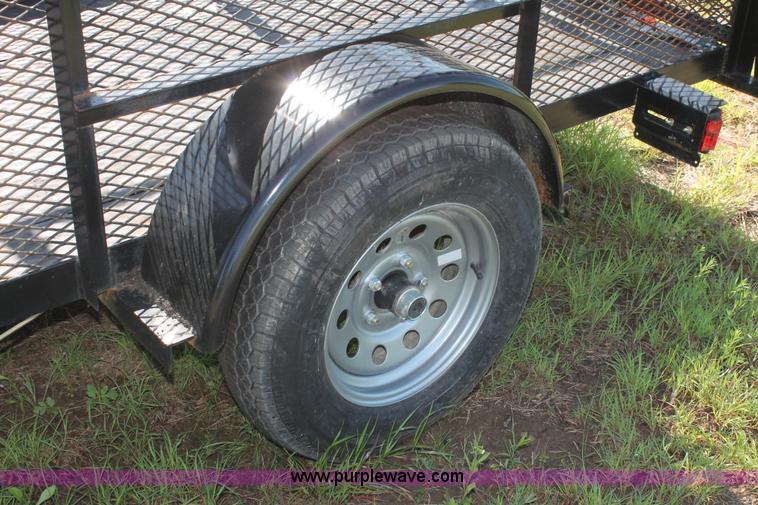 image for item K8965 2015 Texoma utility trailer