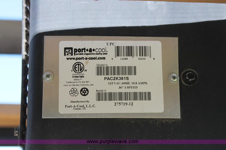 image for item K8967 2012 Texoma worksite cooling trailer