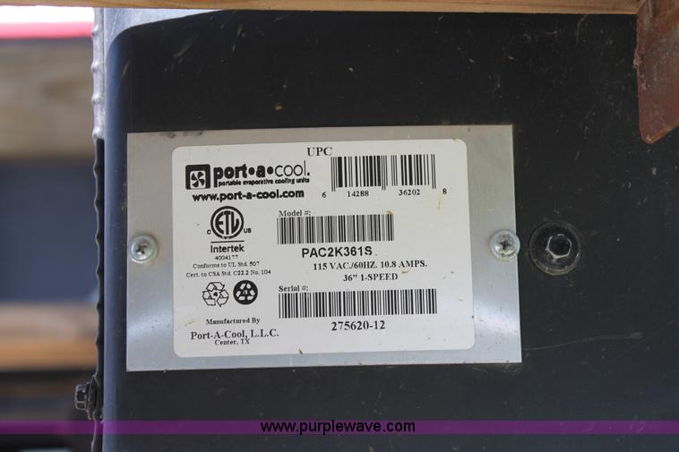 image for item K8968 2012 Texoma worksite cooling trailer