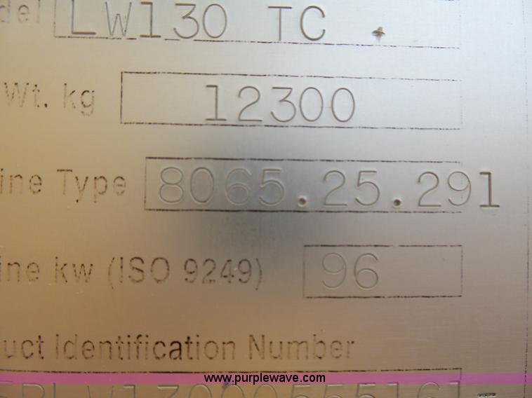 image for item L2000 New Holland 130TC wheel loader